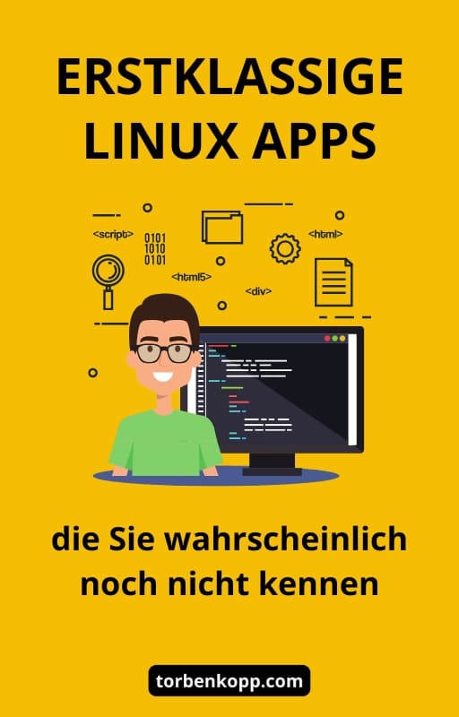 ebook cover erstklassige linux apps